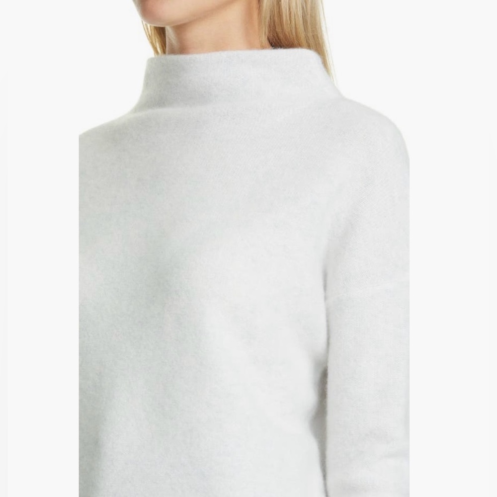Vince Boiled Cashmere Funnel Neck Pullover - Picture 8 of 8